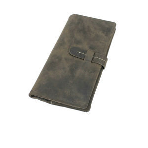 Cowhide Leather Long Wallet A645DB
